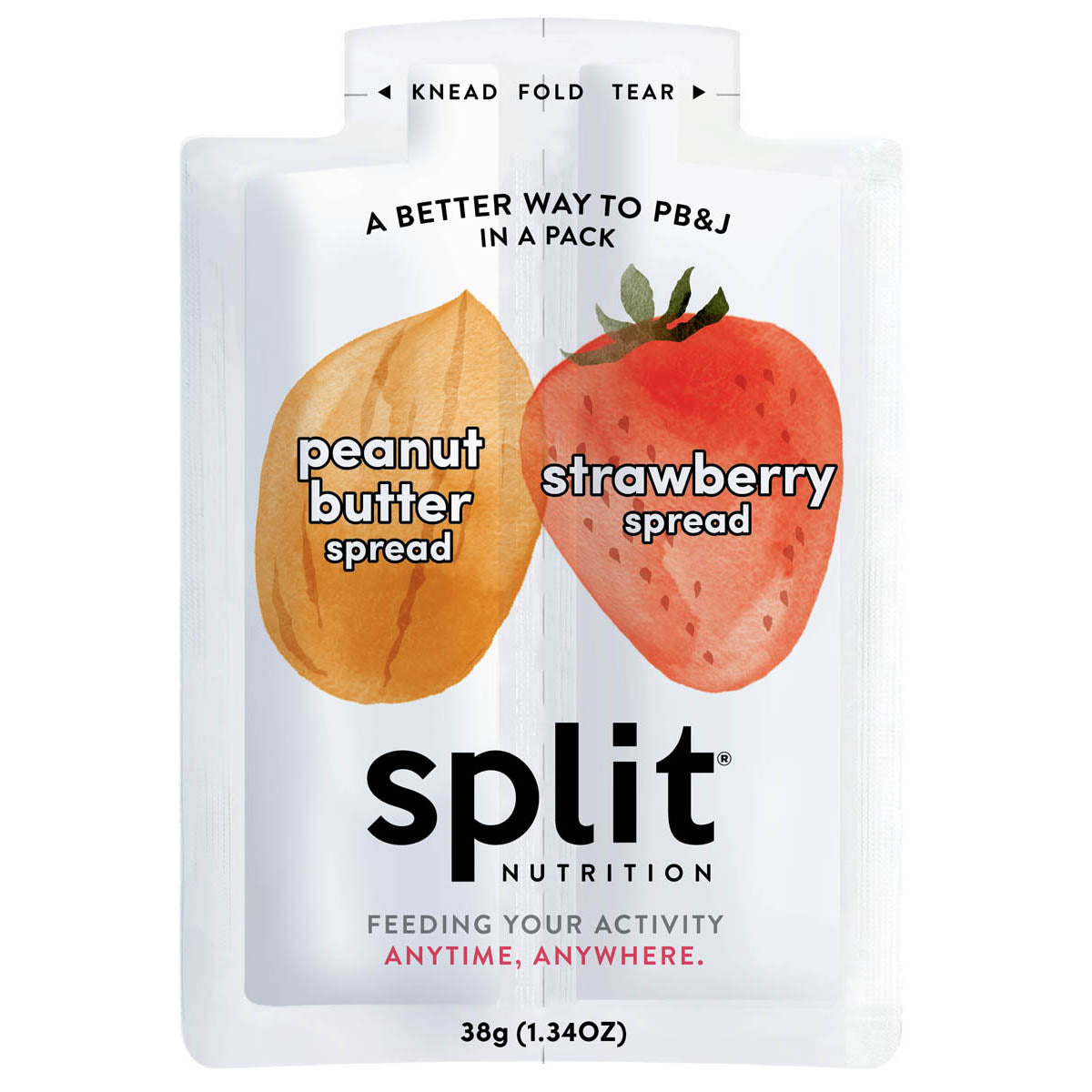 Peanut Butter + Strawberry Spread (10 Packs)