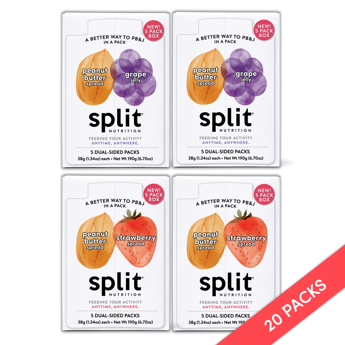 Peanut Butter Lover Bundle (20 Packs)